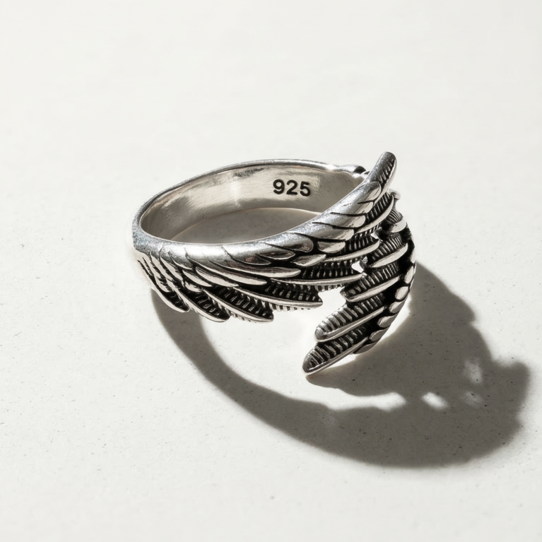 Bague Aile en Argent 925 – Maison Khmissa